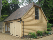 Oak Framed two Storey Garage and Building picture 3